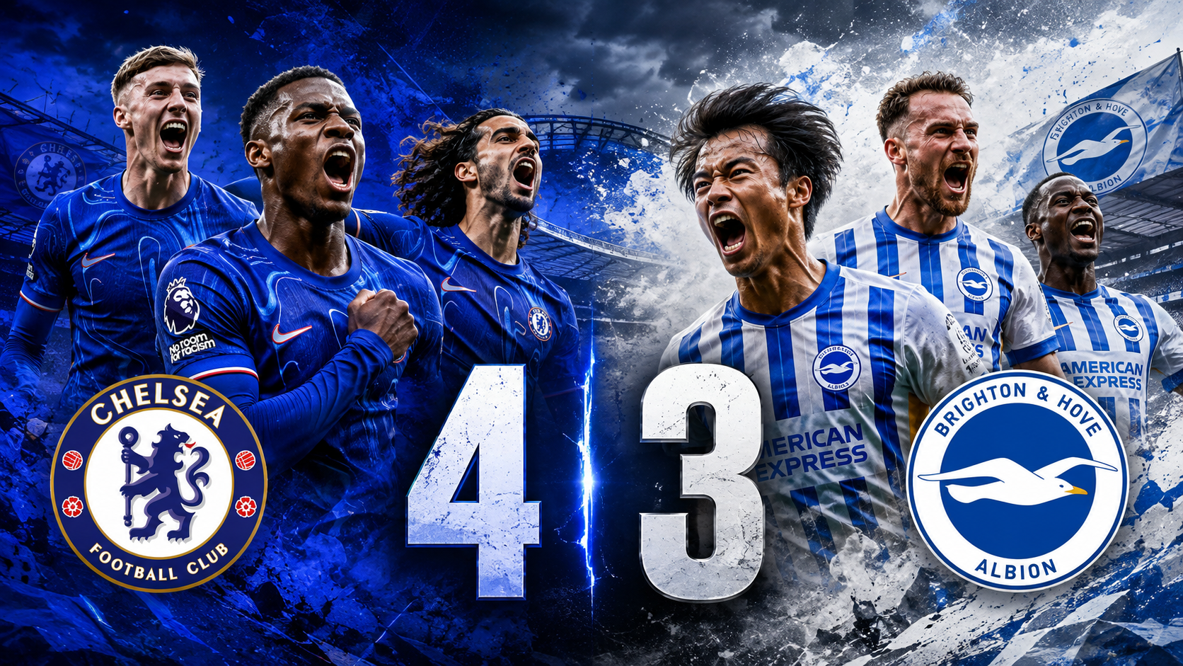 Chelsea vs Brighton Highlights: Goals, Result, Score & Match Recap